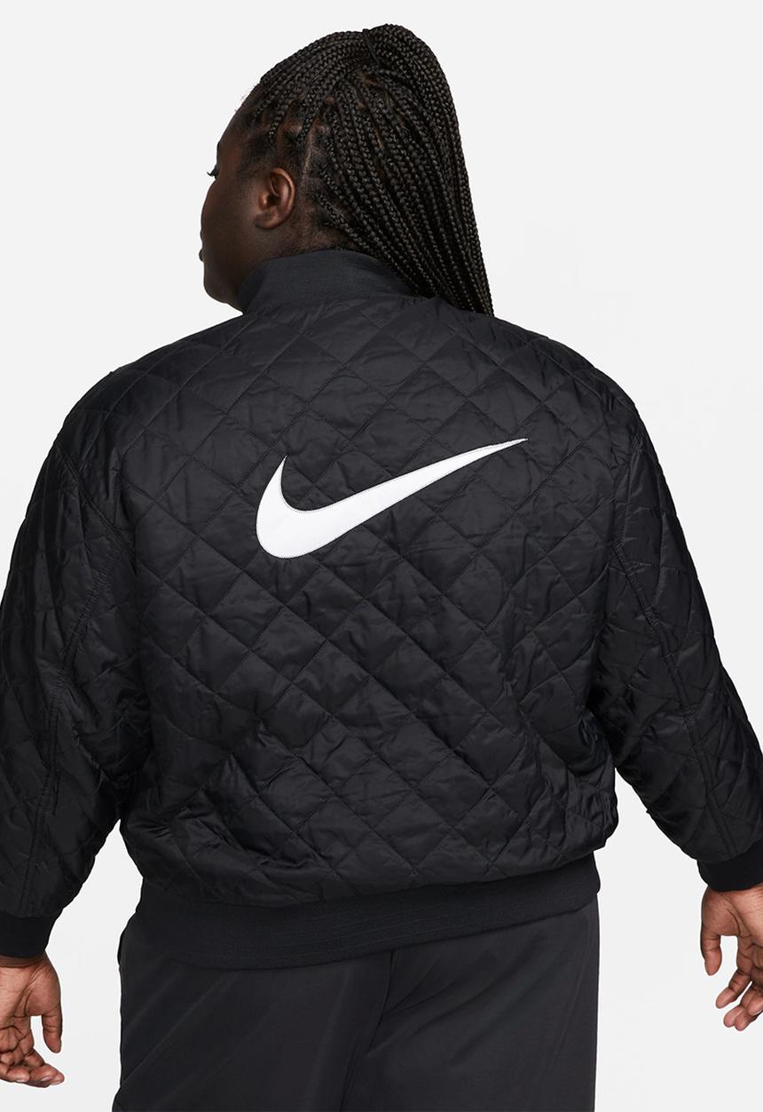 Nike - Plus Nike Sportswear Women's Reversible Bomber Jacket - black