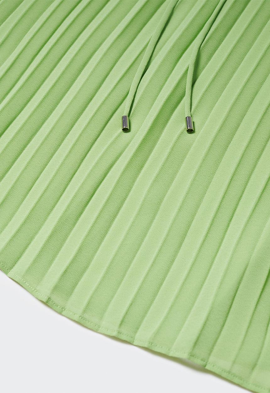 MANGO - Plus blouse plis - green