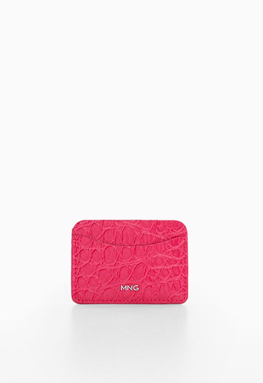 MANGO - Card holder ona - pink