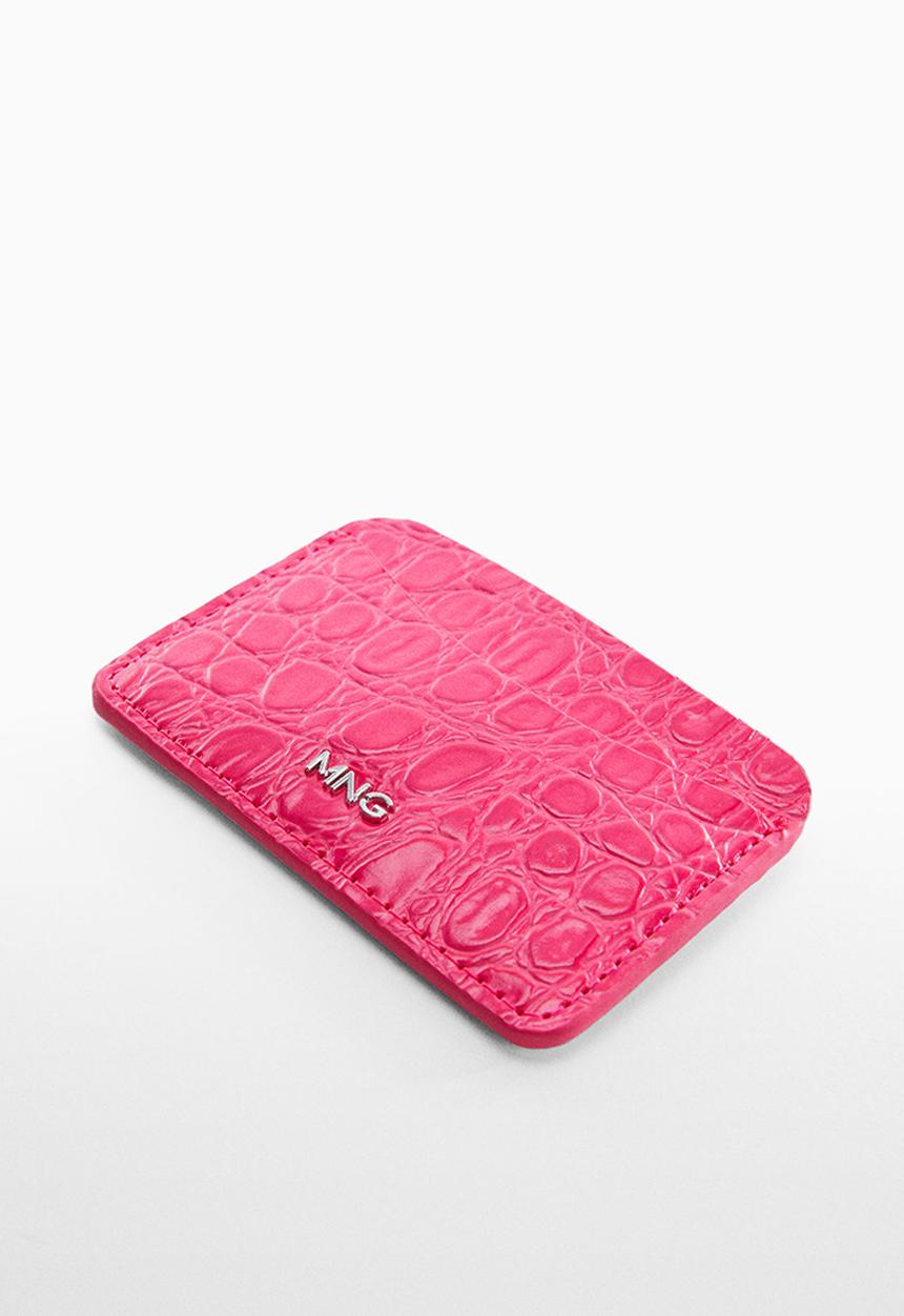 MANGO - Card holder ona - pink