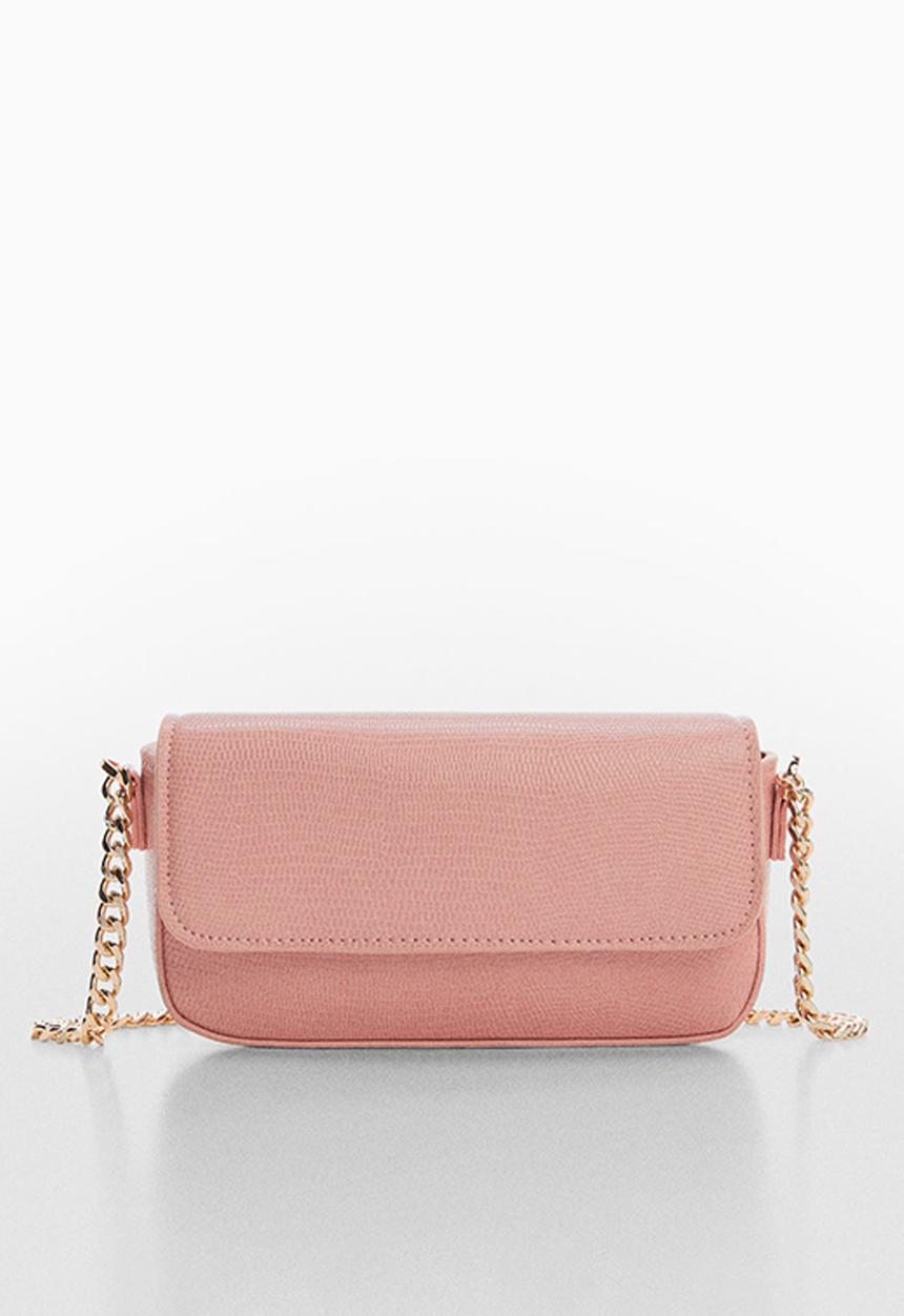 MANGO - Bag paola - peach