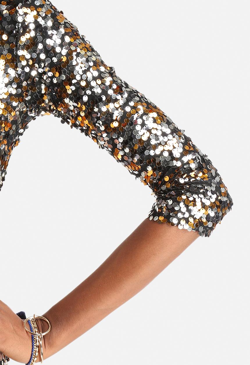 Vero Moda - Double Coloured Sequins Dress
