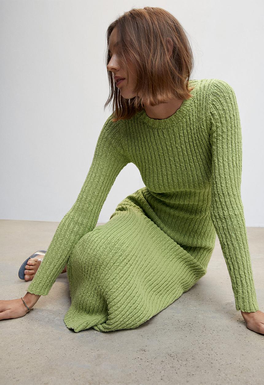 MANGO - Dress zacaria - green 