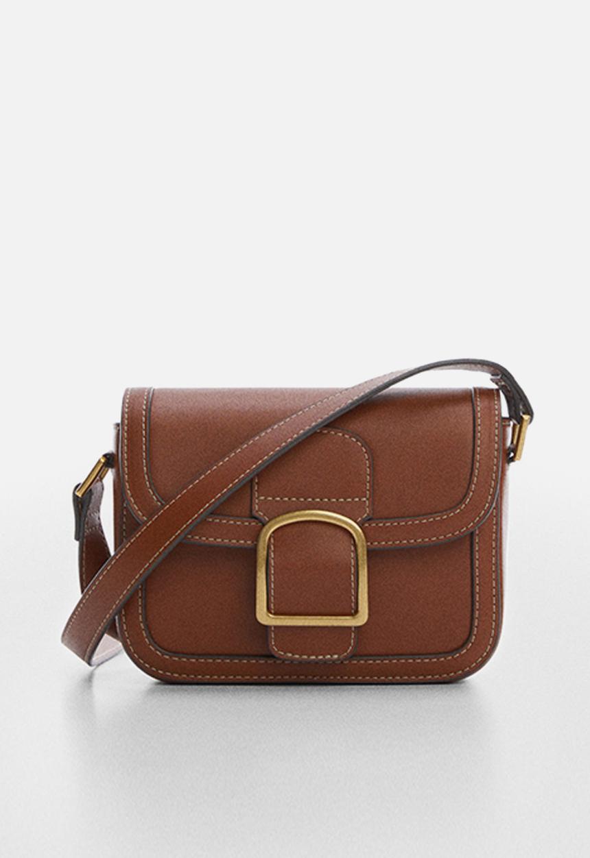 MANGO - Bag cantalar - brown 