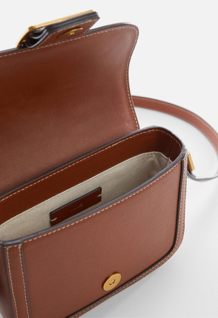 MANGO - Bag cantalar - brown 