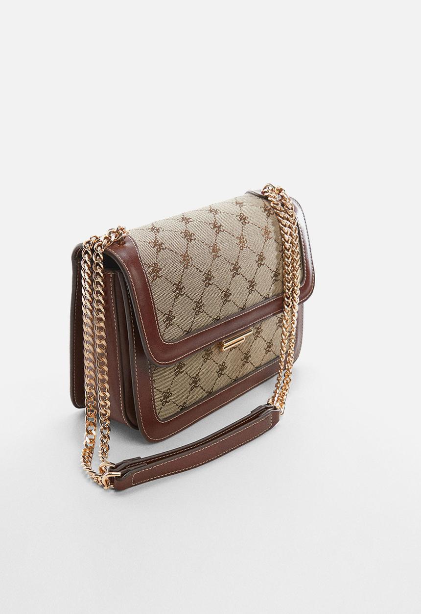 MANGO - Bag anna - brown
