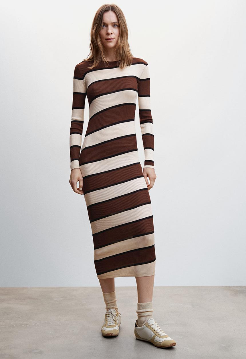 MANGO - Dress egipto - brown 