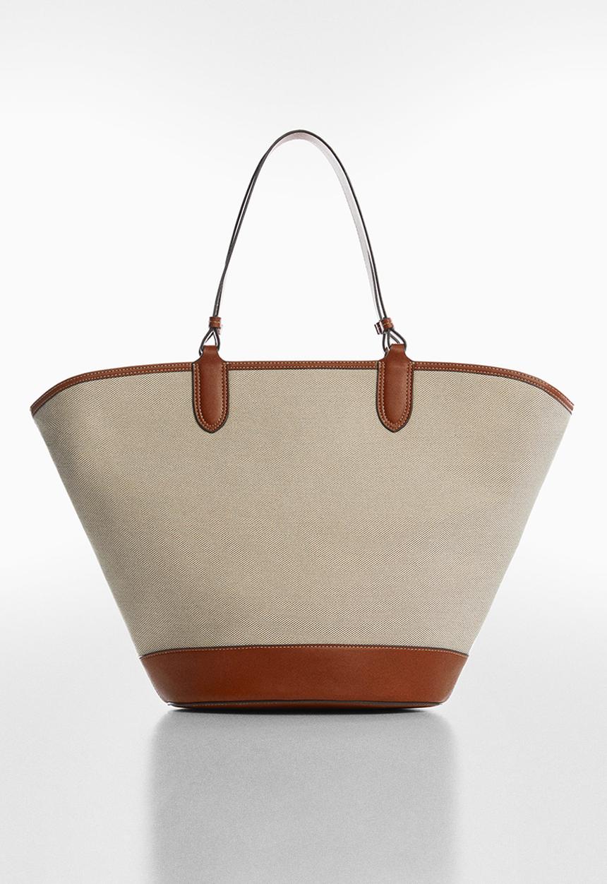 MANGO - Bag cantalar - brown 