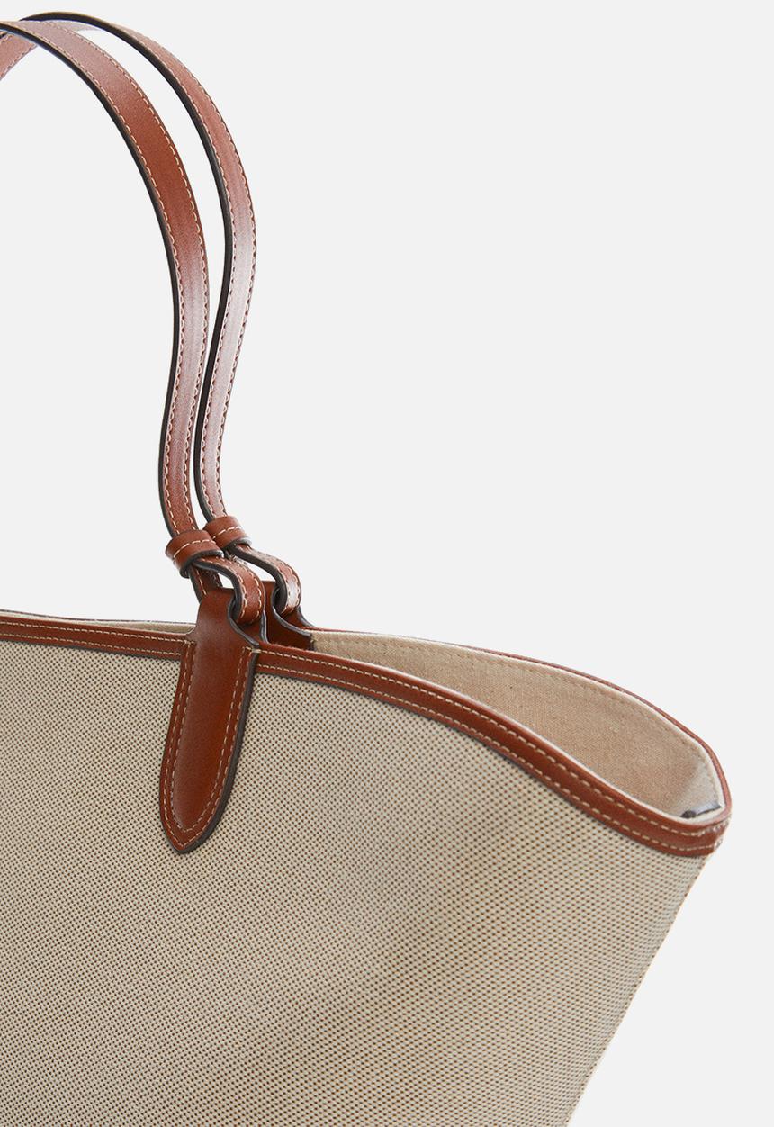 MANGO - Bag cantalar - brown 