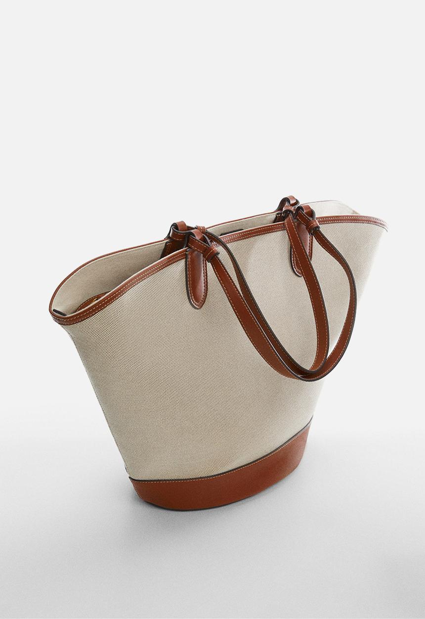 MANGO - Bag cantalar - brown 