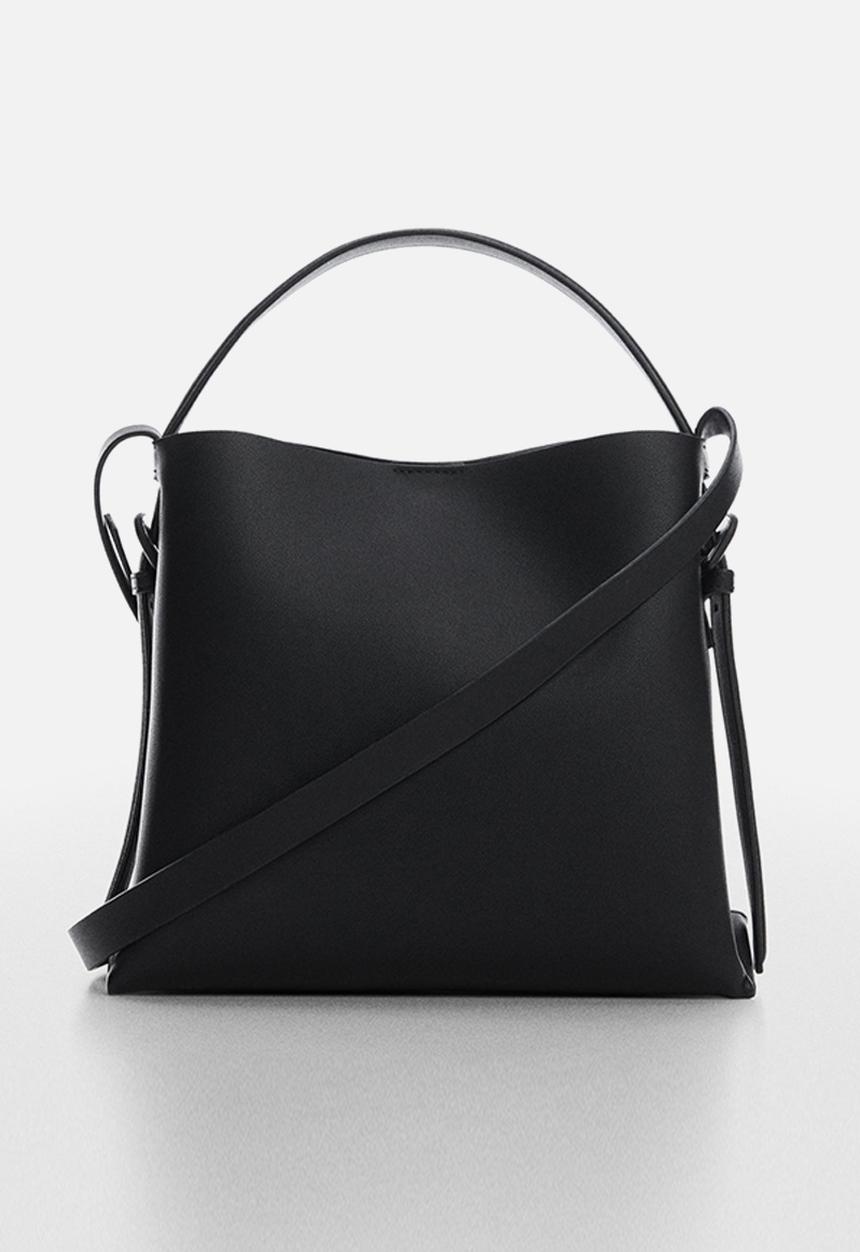 MANGO - Bag luciam - black 