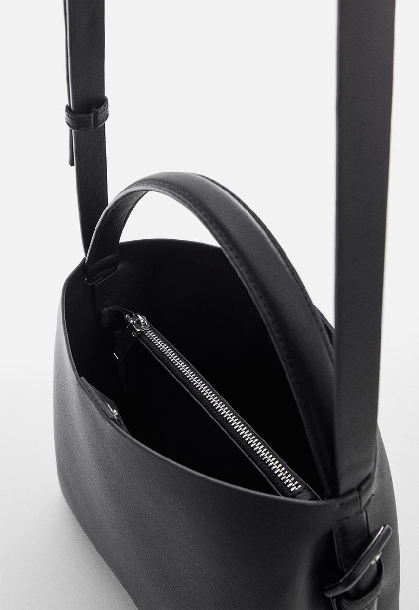 MANGO - Bag luciam - black 