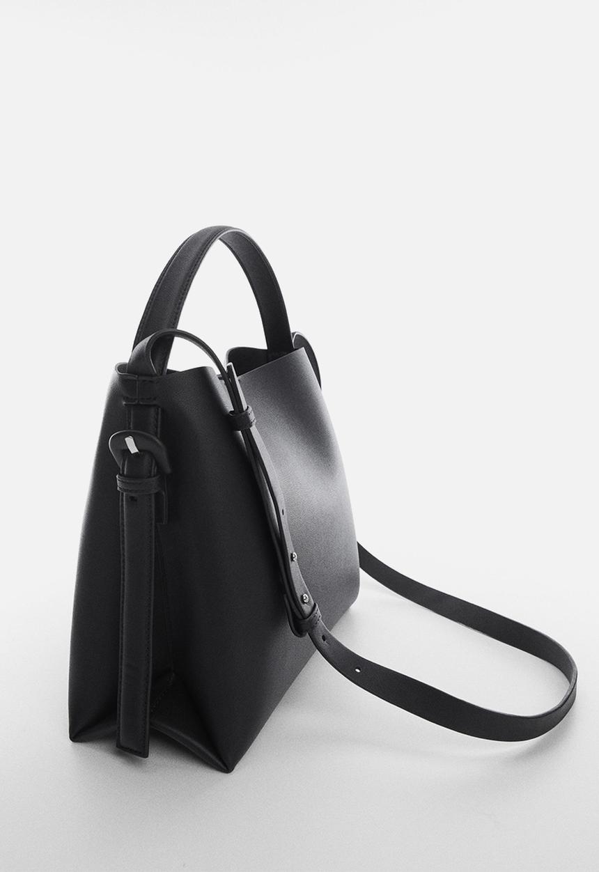 MANGO - Bag luciam - black 