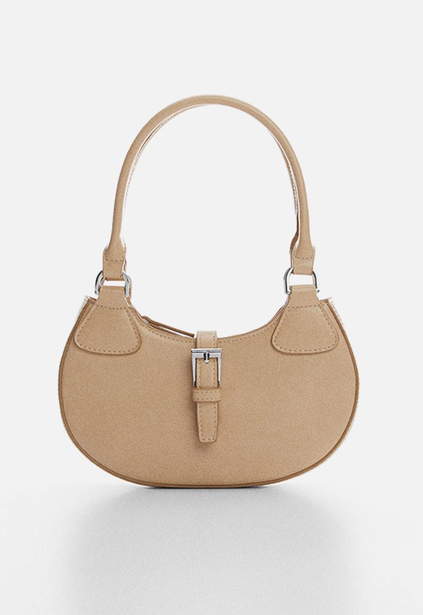 MANGO - Bag casandra - vanilla