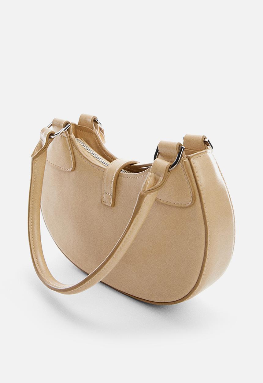 MANGO - Bag casandra - vanilla