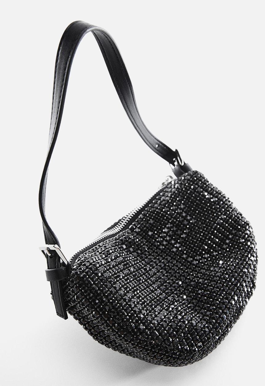 MANGO - Bag mch charlote - black 