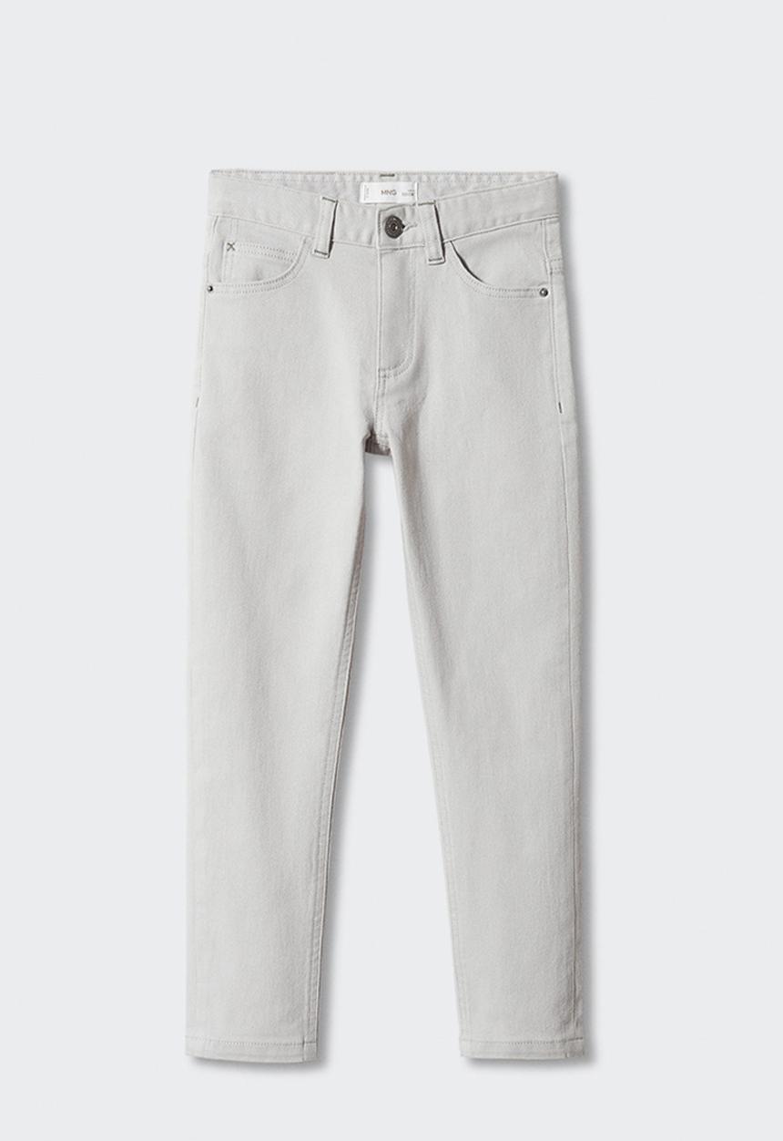 MANGO - Trousers peru4 - ice- white
