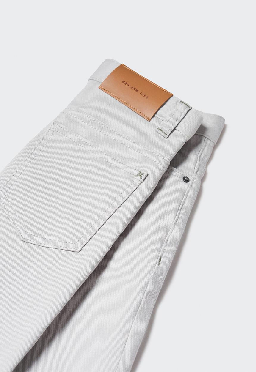 MANGO - Trousers peru4 - ice- white