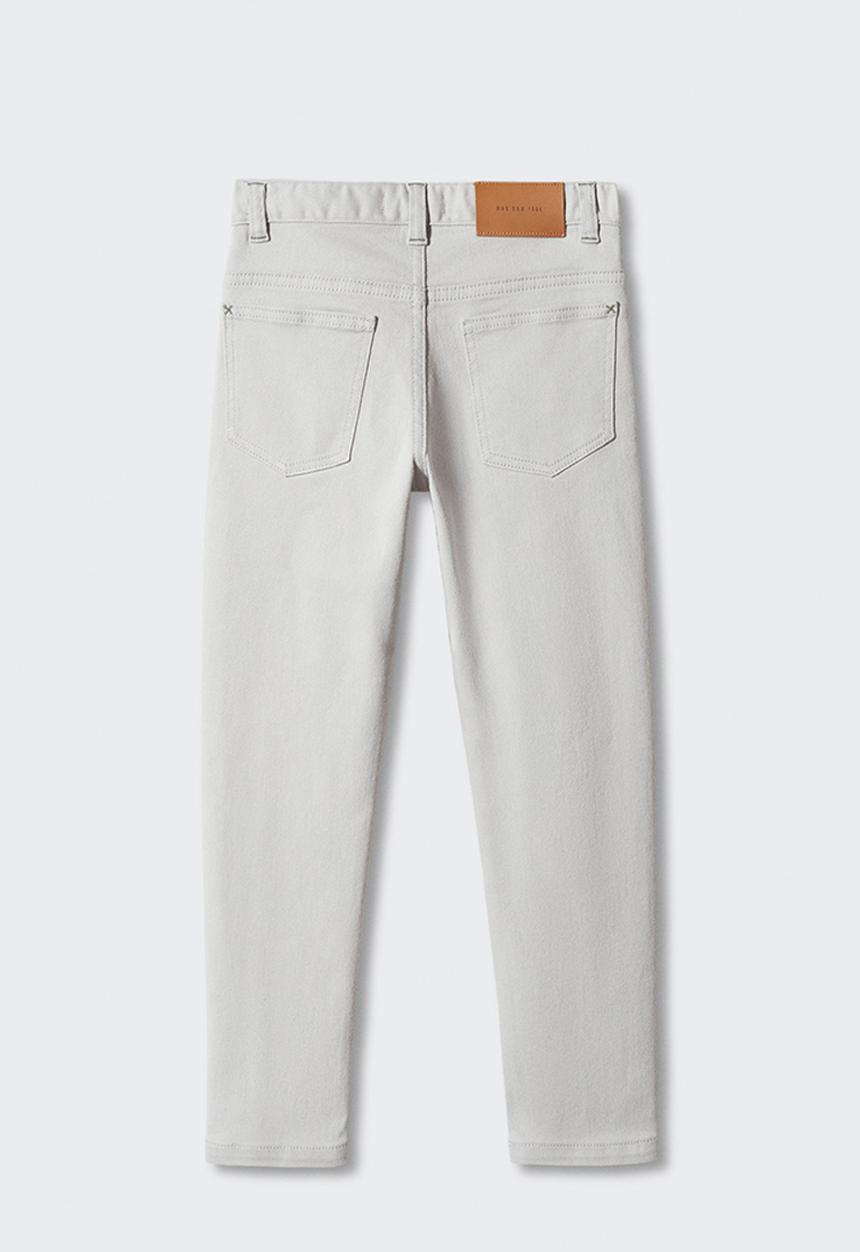 MANGO - Trousers peru4 - ice- white