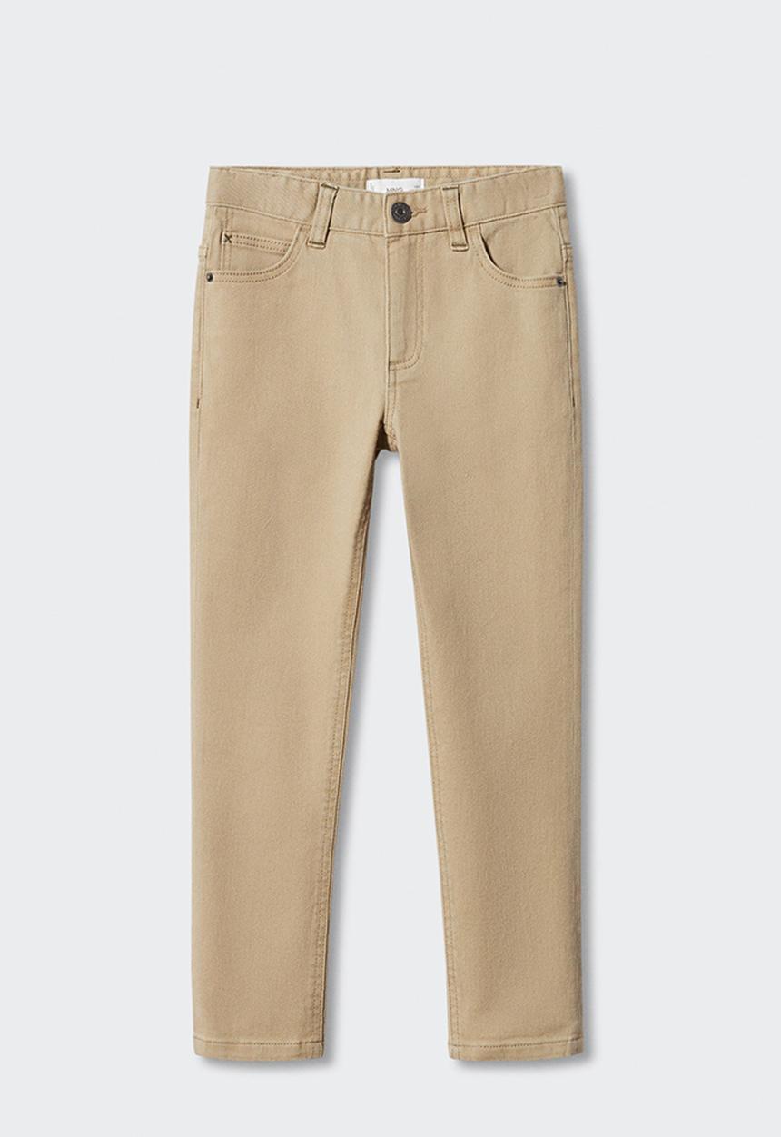 MANGO - Trousers peru4 - dark brown