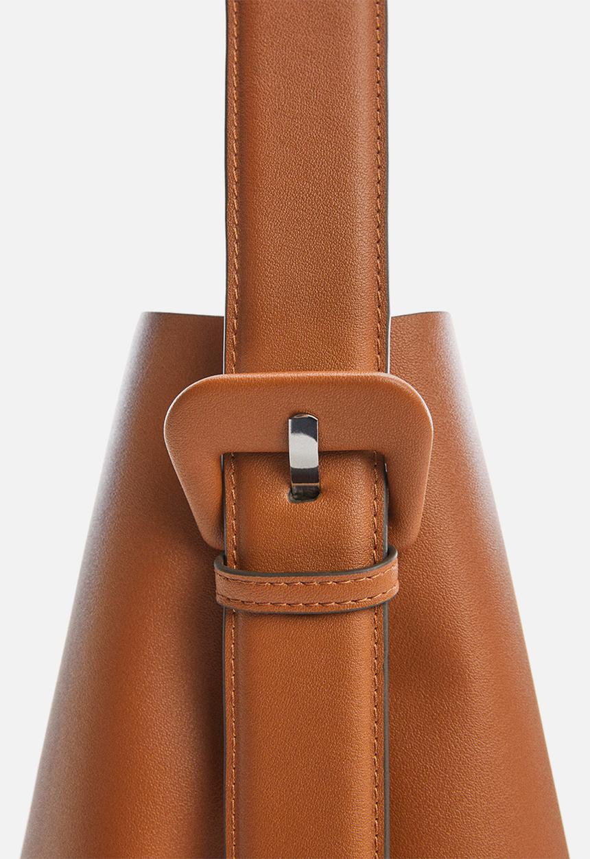 MANGO - Bag lucia - brown