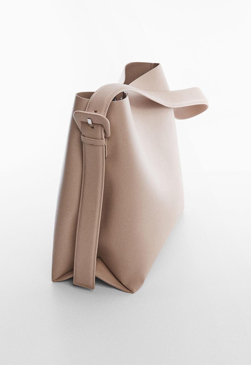 MANGO - Bag lucia - pastel brown