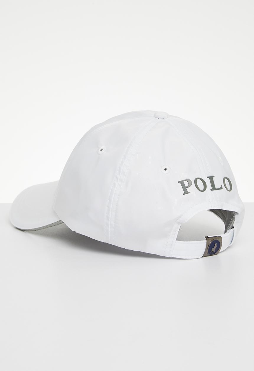 POLO - 6 Panel metal peak - white 