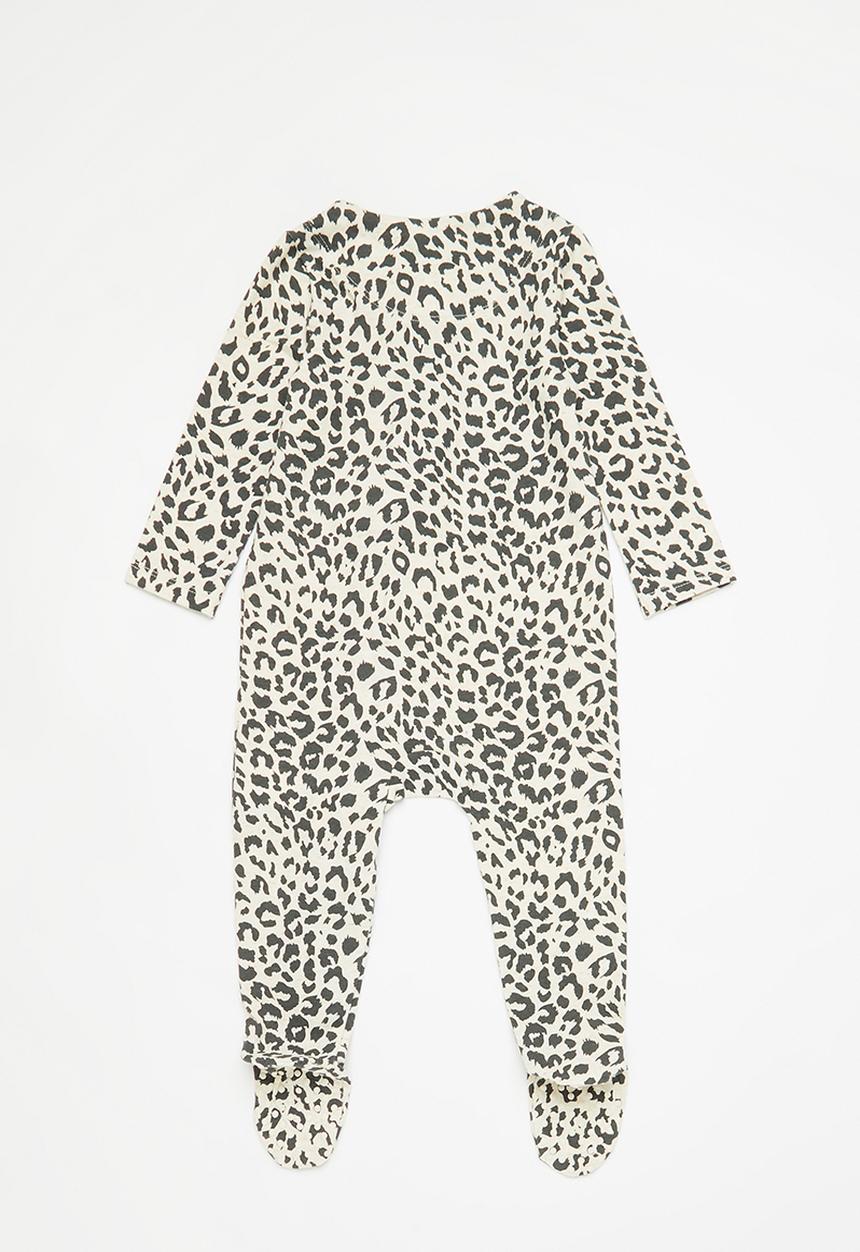 Cotton On - Long sleeve zip romper, river legging, square bib - caramel marle