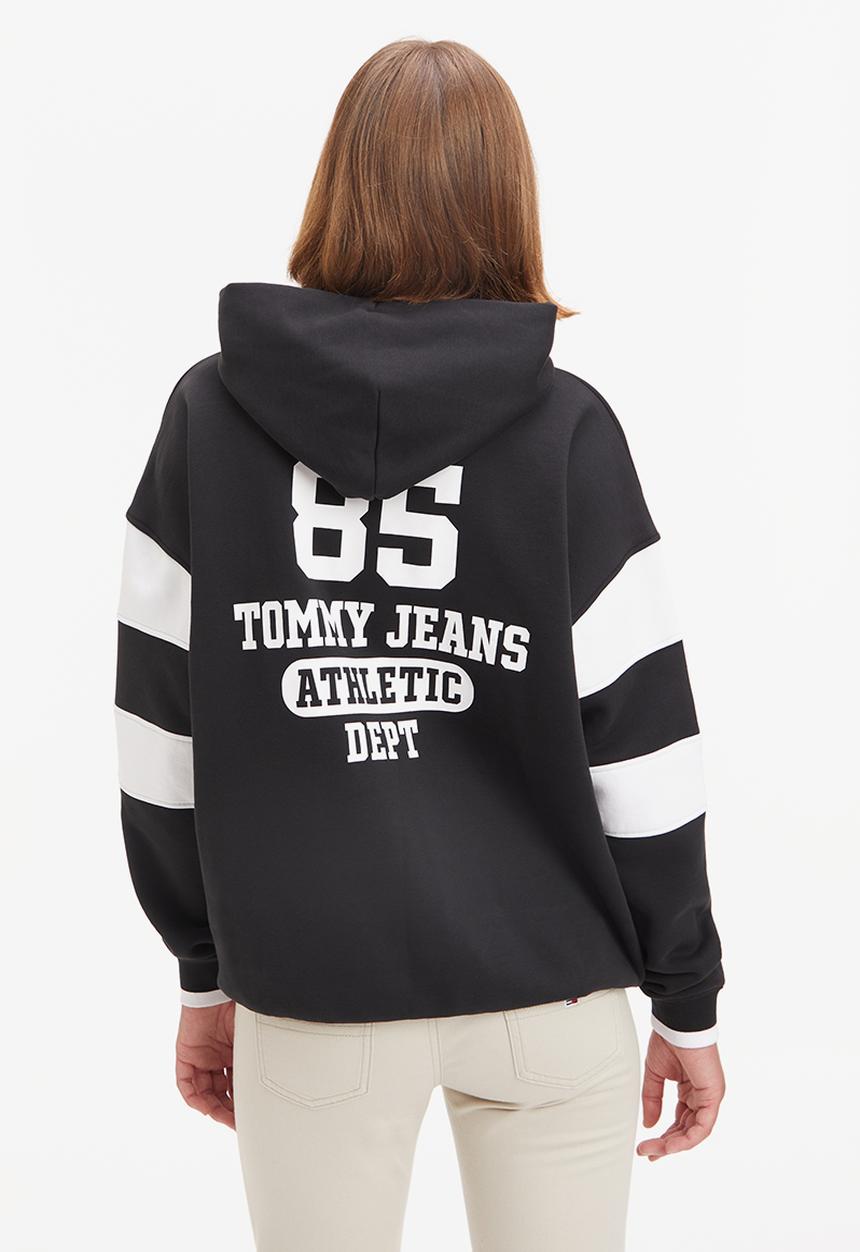 Tommy Hilfiger - OVR Colegiate 85 hoodie - black