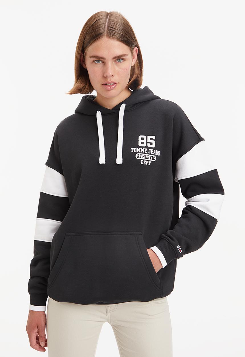 Tommy Hilfiger - OVR Colegiate 85 hoodie - black