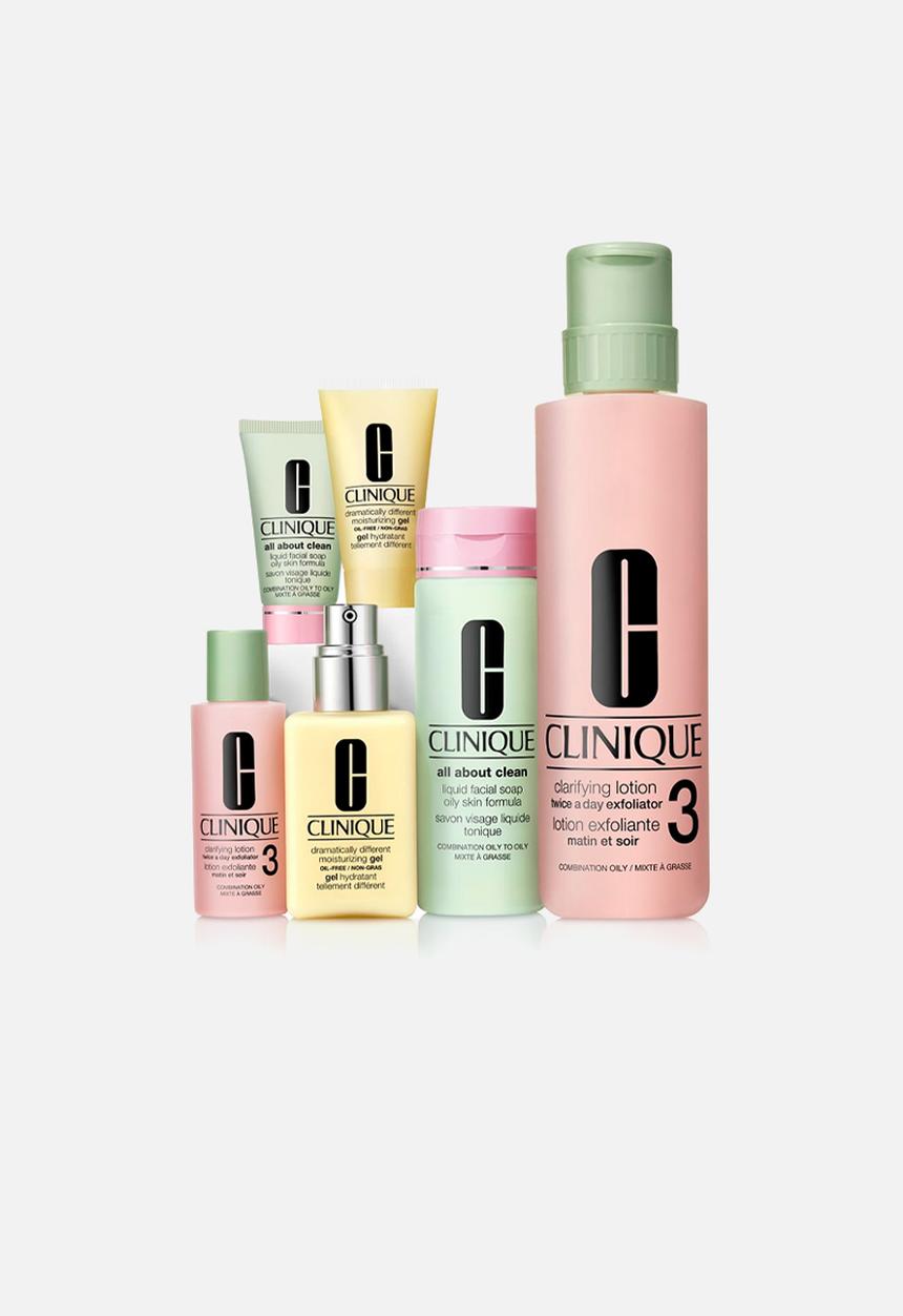 Clinique - Great Skin Everywhere Skincare Set: For Combination Oily Skin