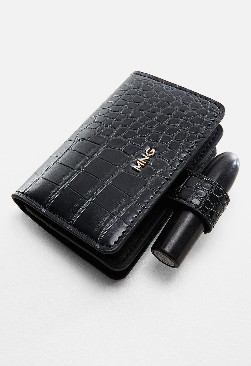 MANGO - Wallet leticia - black