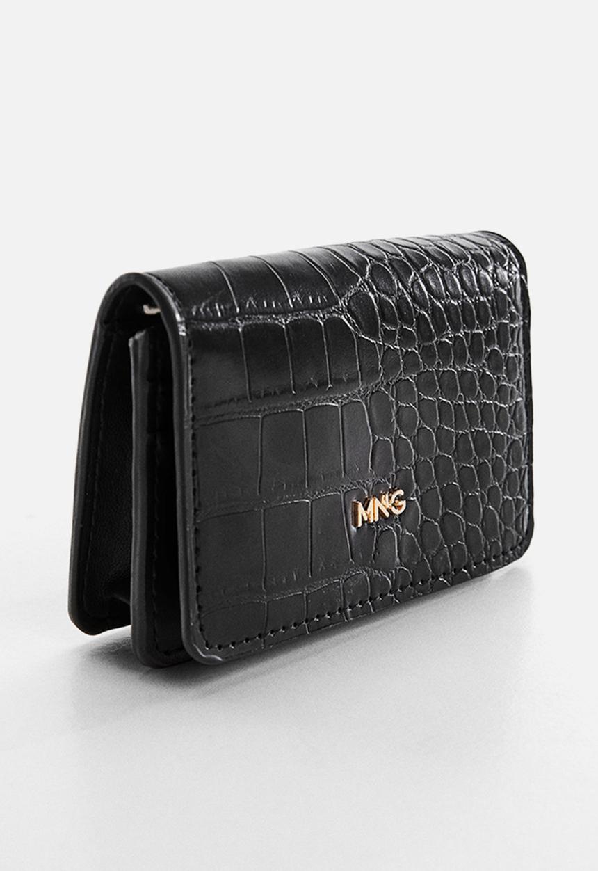 MANGO - Wallet leticia - black