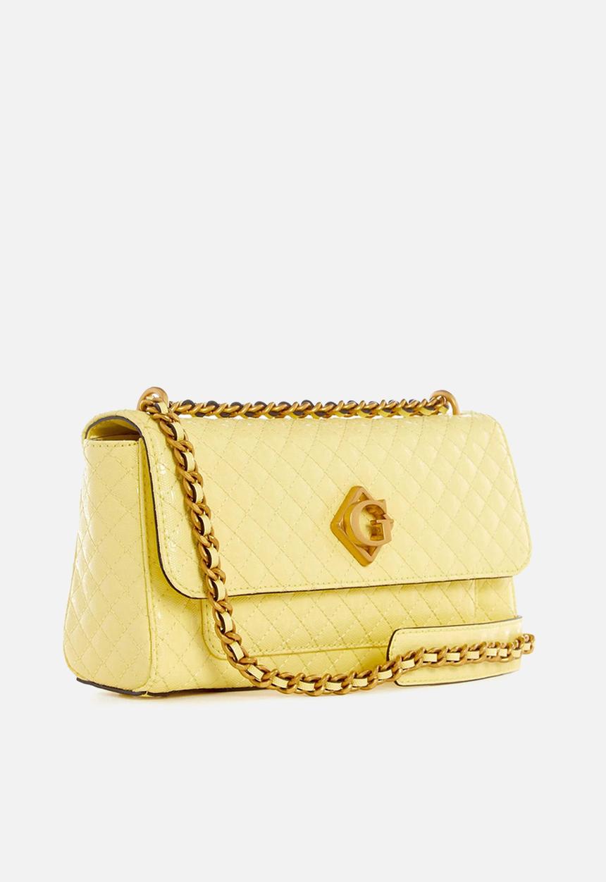 GUESS - Nerina convertible xbody flap - yellow 