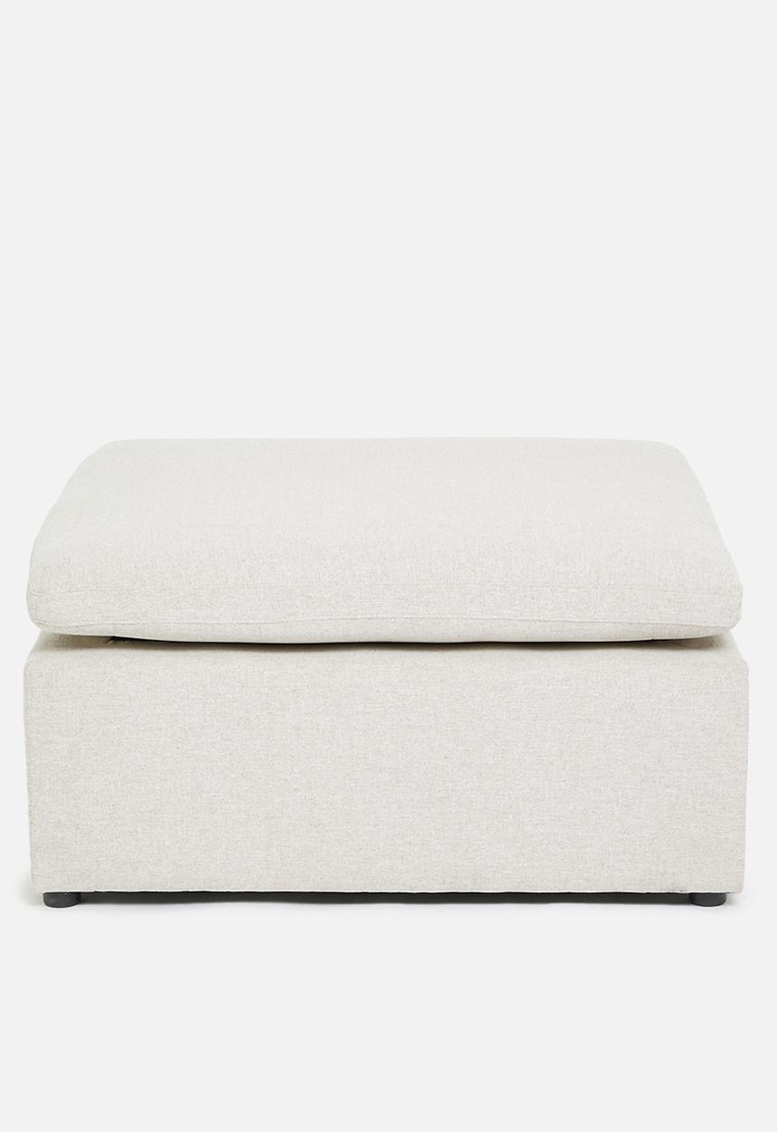 Sixth Floor - Halo modular ottoman - natural