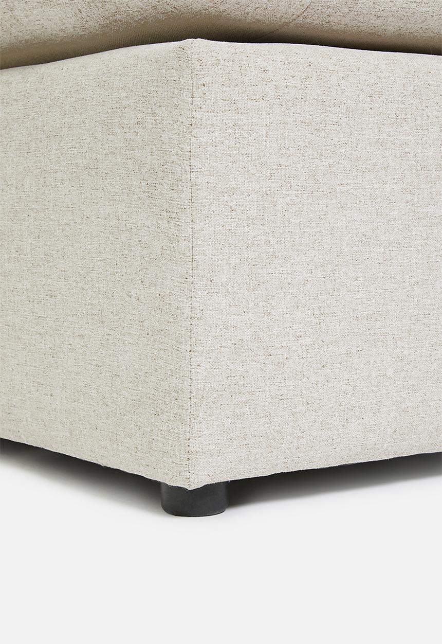 Sixth Floor - Halo modular ottoman - natural