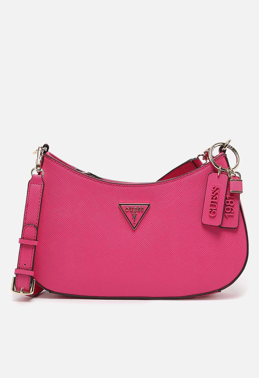 GUESS - Noelle top zip shoulder bag - watermelon 