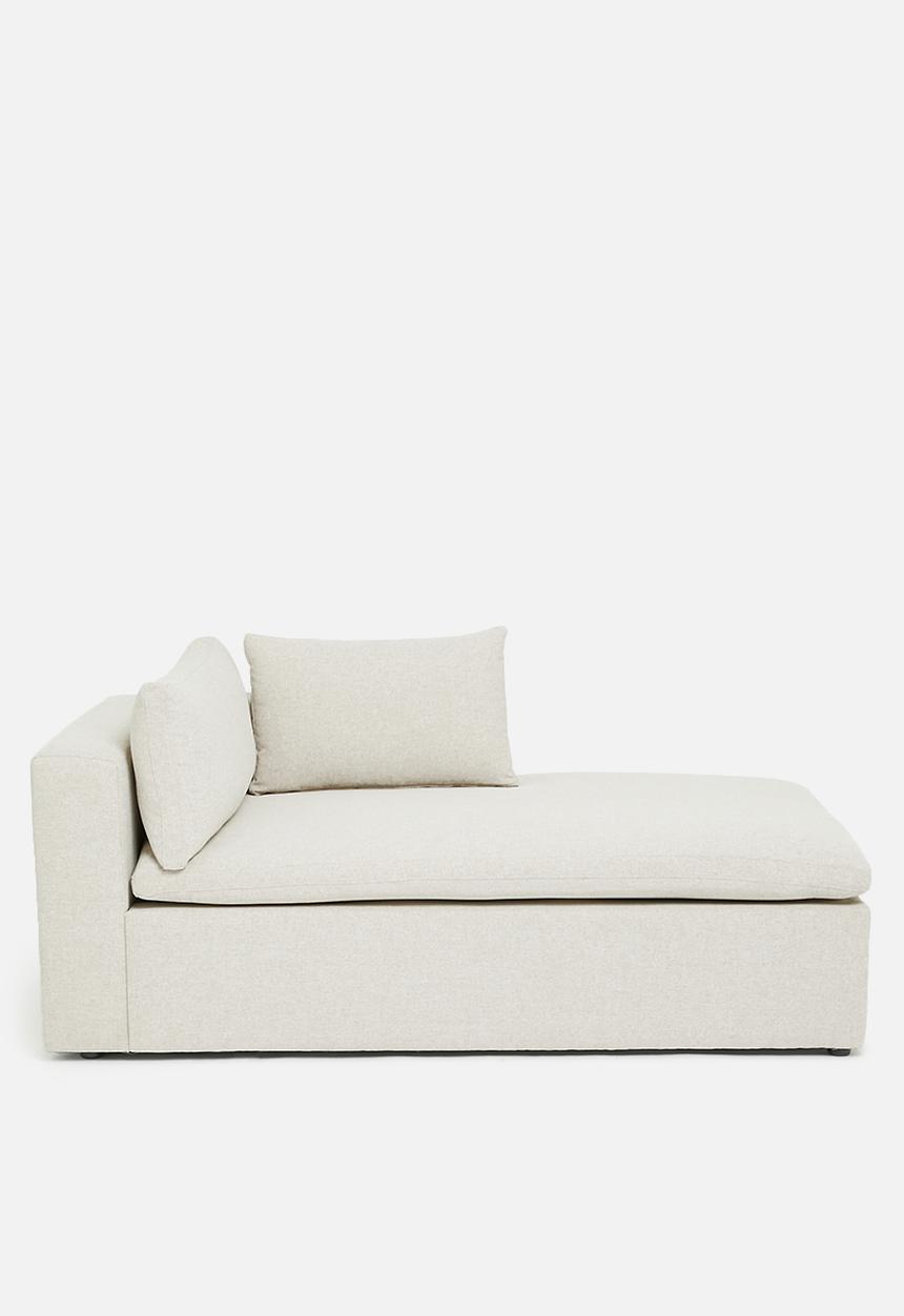 Sixth Floor - Halo modular chaise - natural