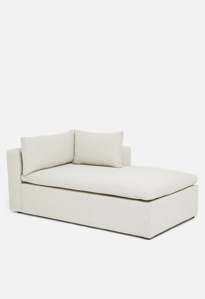 Sixth Floor - Halo modular chaise - natural