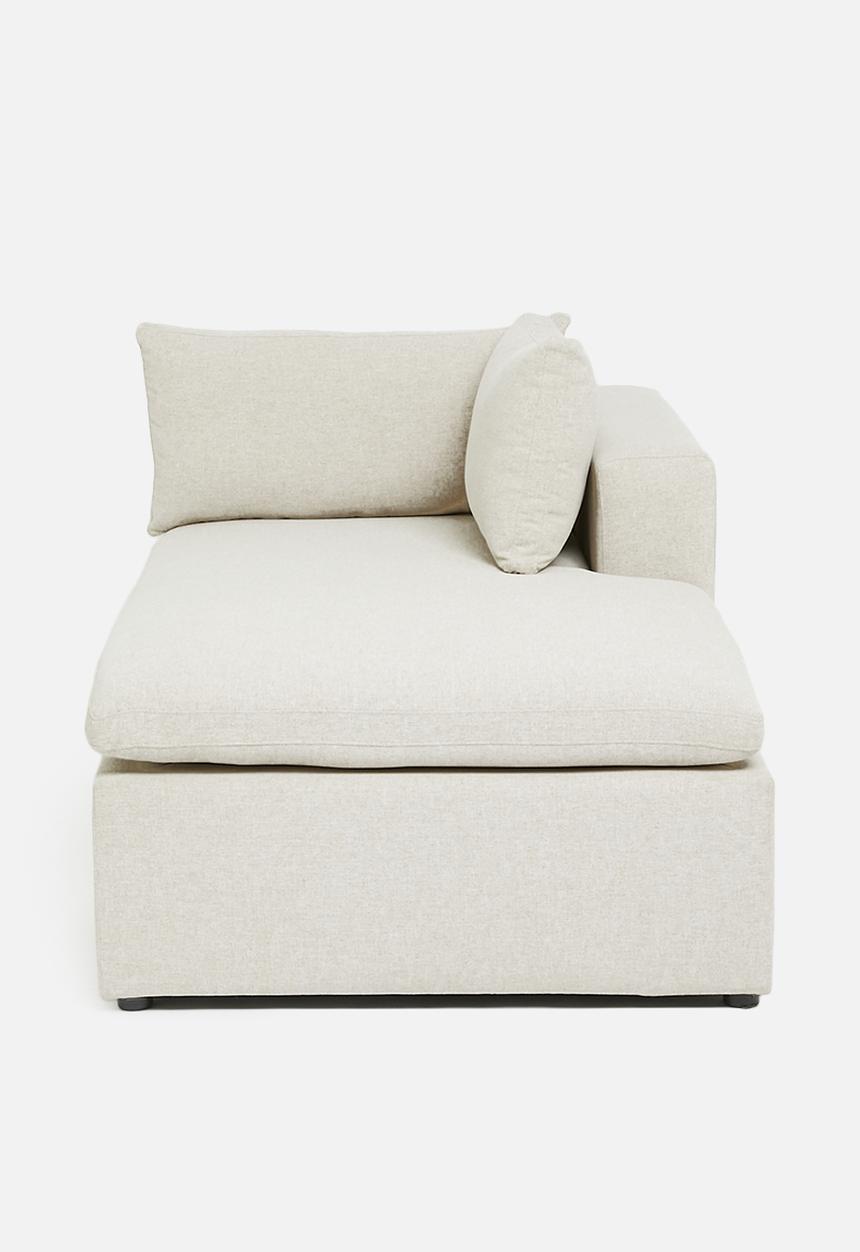 Sixth Floor - Halo modular chaise - natural