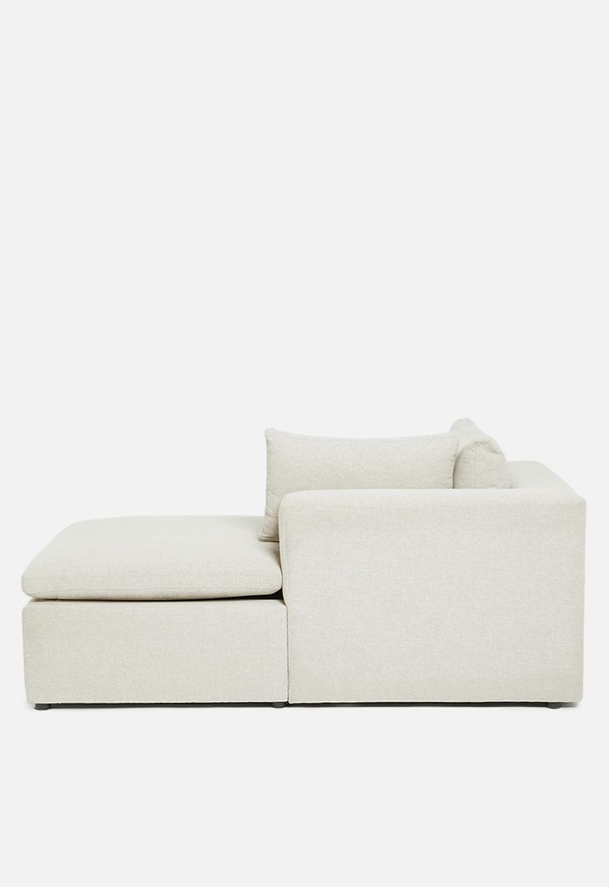 Sixth Floor - Halo modular chaise - natural