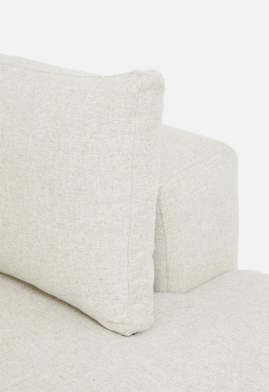 Sixth Floor - Halo modular chaise - natural