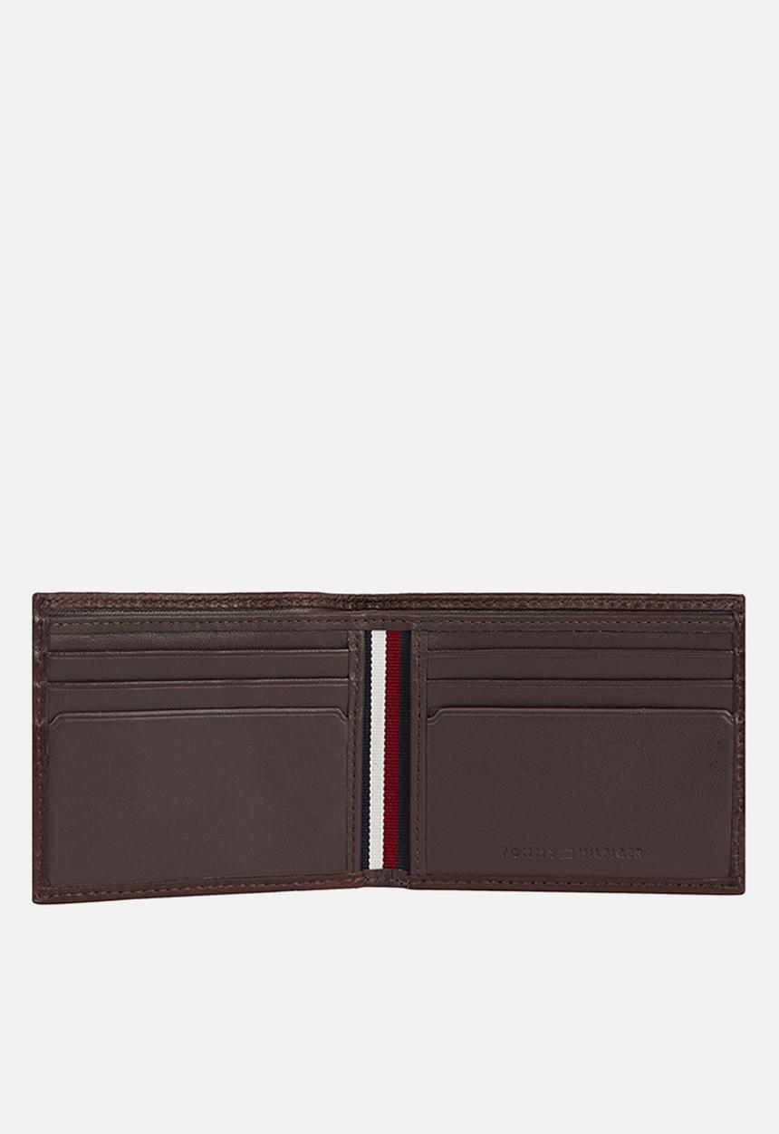 Tommy Hilfiger - Th premium mini cc wallet - cognac