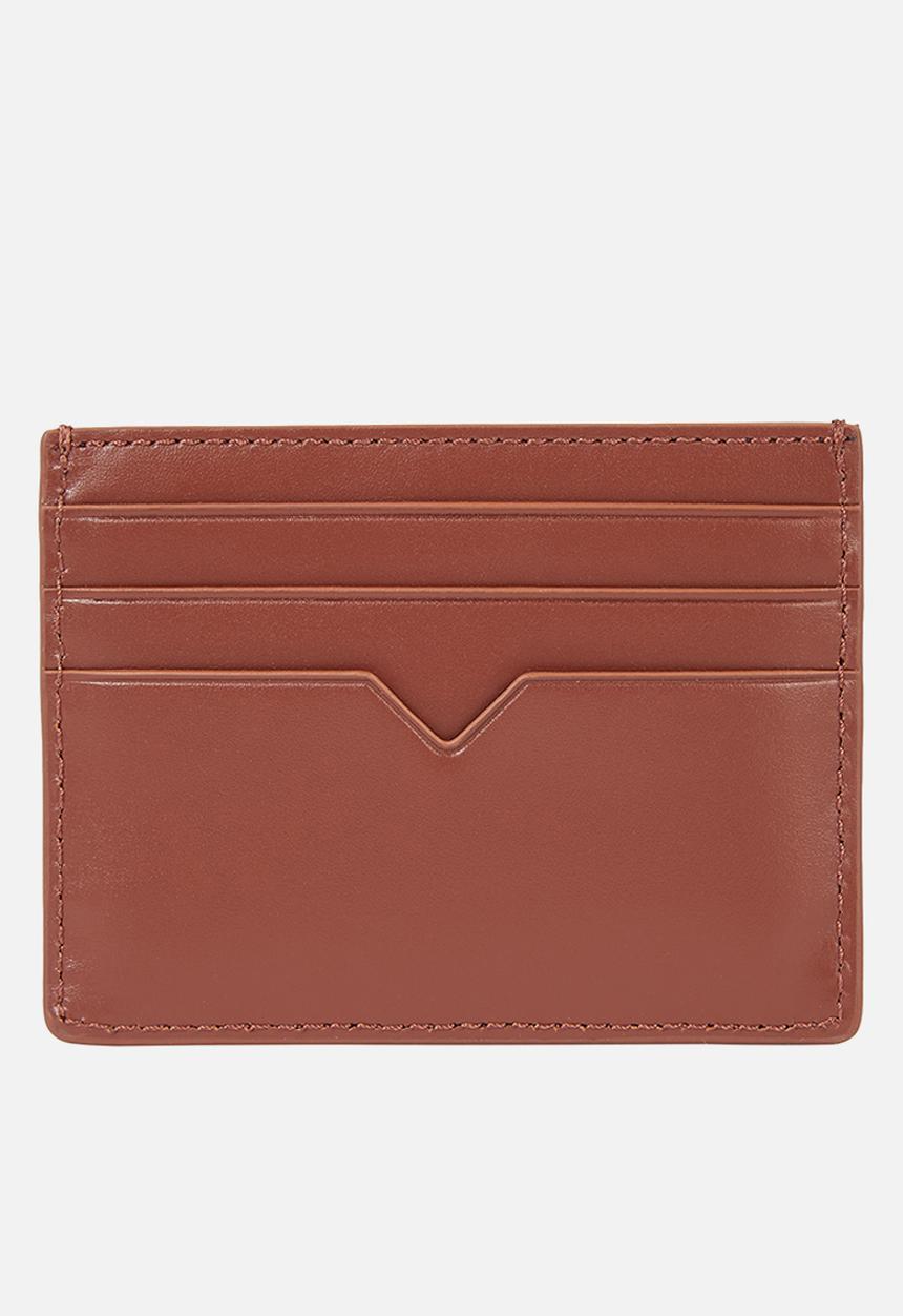 Tommy Hilfiger - Th modern leather cc holder - tan