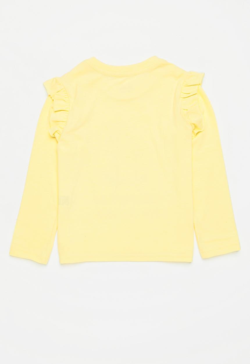 Pop Candy - 2 Pack graphic tees - rose pink & yellow interlock