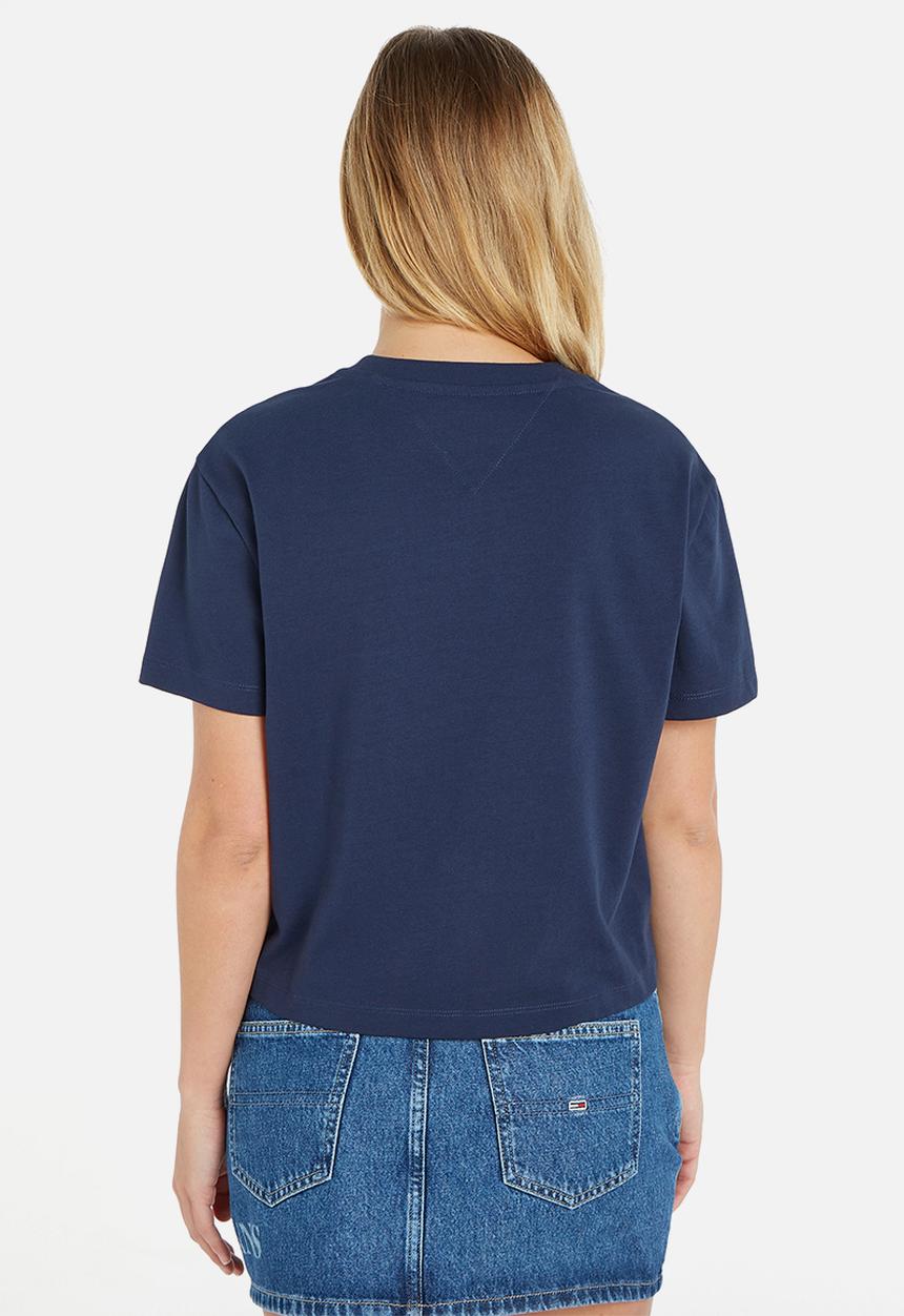 Tommy Hilfiger - Tommy Center  badge Tee - twilight navy