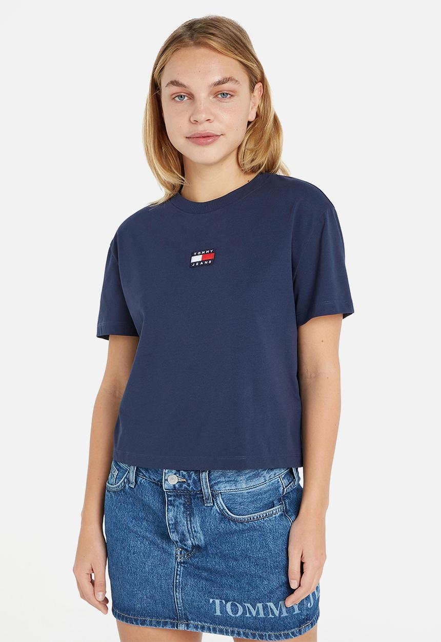 Tommy Hilfiger - Tommy Center  badge Tee - twilight navy