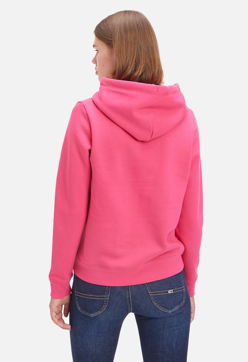 Tommy Hilfiger - Reg serif linear hoodie - jewel pink