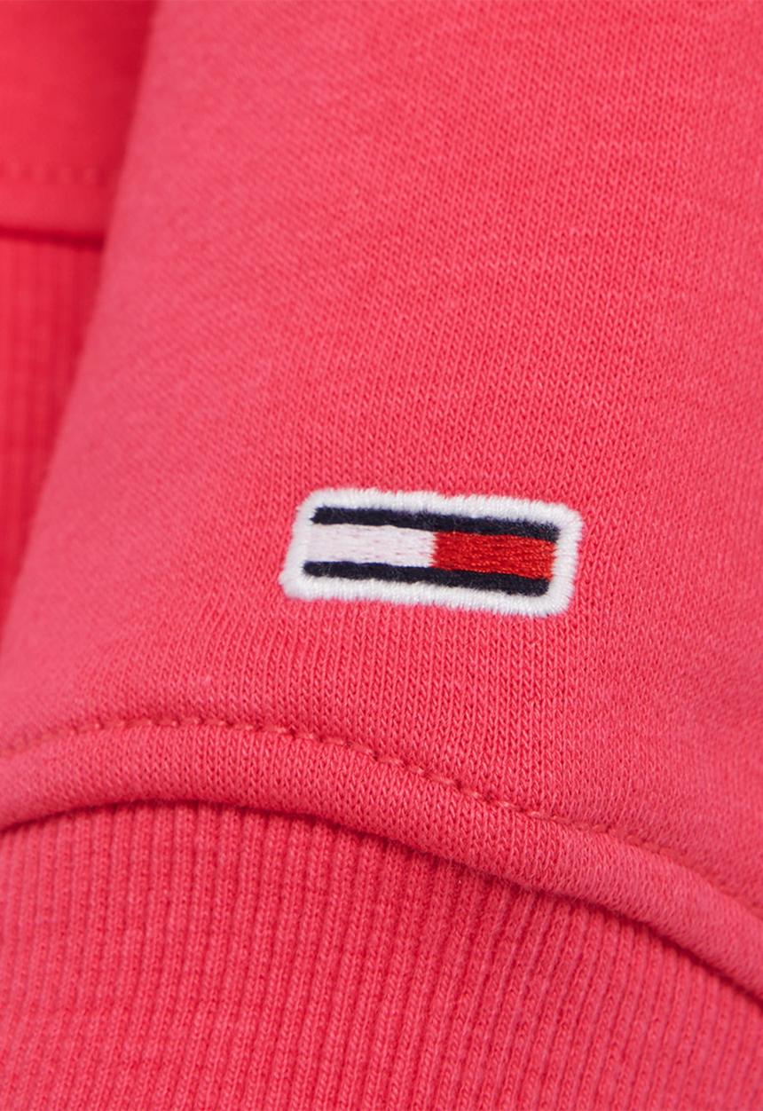 Tommy Hilfiger - Reg serif linear hoodie - jewel pink