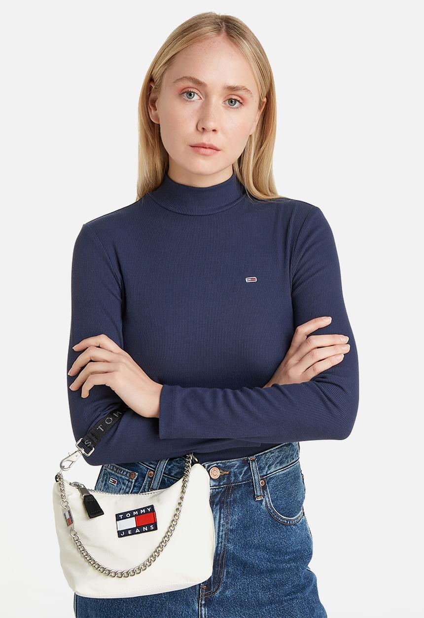 Tommy Hilfiger - Tjw heritage shoulder bag - ancient white mix
